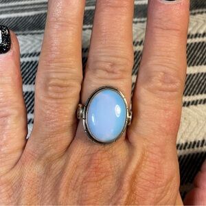 Sterling Silver OPAL Ring
